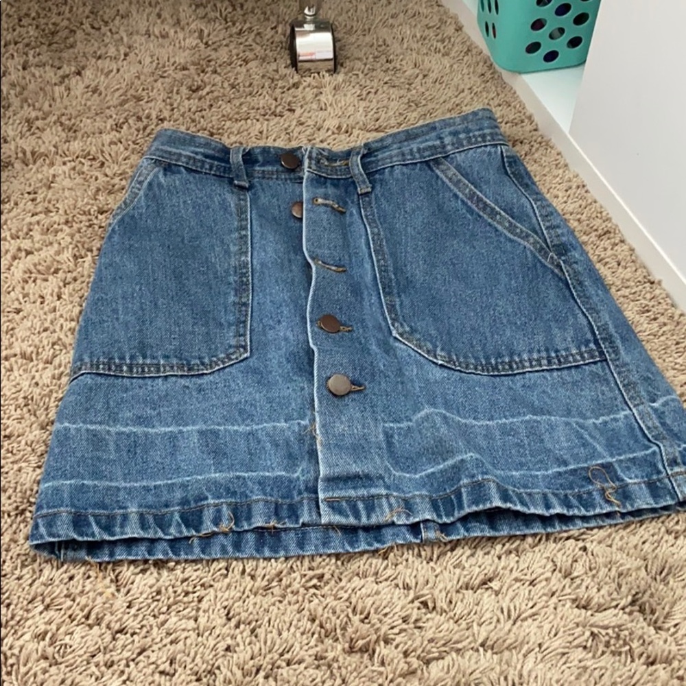 Jean skirt